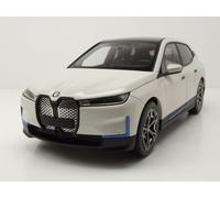 BMW IX 2022 Blanc Métallique Modèle Réduit 1:18 Minichamps