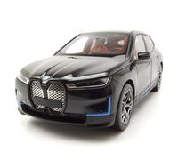 BMW iX 2022 Noir Métallique Modèle Réduit 1:18 Minichamps