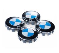 Bmw Logo Bleu Blanc 68 Mm Cache-Moyeux Roue Capuchons Couvercle De Jante De Kit Complet Embouts Series 1 3 4 5 6 7 8 X1 X3 X4 X5 X6 Z3 Z4