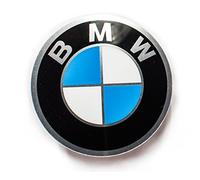 BMW Logo l'emblème de 45 mm Centre du volant Cap Badge et de l'étiquette engomada 36131181082