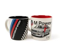 BMW Lot de 2 tasses à café avec logo M E30