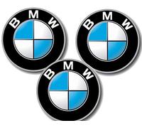 BMW Lot de 7 plaques avec film adhésif D= 70 mm 3 Série 5 6 8 X5 Z1 Z3 Z4