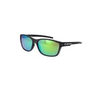 BMW Lunettes de soleil BS0036 Homme - légères, forme navigateur, verres miroir verts, taille unique