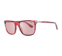 Bmw - Lunettes de soleil miroir Carré Rouge - Homme - Accessoires - Rouge - Taille: ONE Size