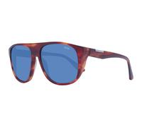 BMW - Lunettes de Soleil Rondes Marron Verres Bleus - Homme - Accessoires - Brun - Taille: ONE Size