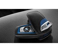 BMW M-Sport Line Étui pour clés Noir/bleu 1, 2, 3, 4, 5, 6, 7, X3, X4, X5, X6