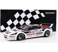 BMW M1 Schnitzer-Eterna Meisterphoto-Team #2 Winner Zolder 1982 - 1:18 - Minichamps