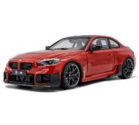 Solido Voiture miniature BMW M2 (G87) Rouge Échelle 1/18