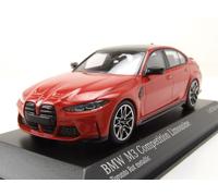 BMW M3 2020 Rouge Métallique Voiture Miniature 1:43 Minichamps