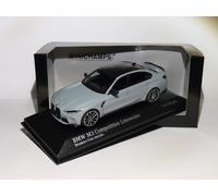 BMW M3 Competition G80 de 2020 gris Brooklyn au 1/43 de Minichamps 410020206