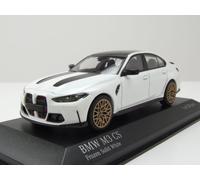 BMW M3 CS 2023 Blanc Mat Modèle Réduit 1:43 Minichamps Die-Cast