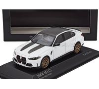 Minichamps 410023202 - M3 CS Matt White 2023 - échelle 1/43 - Voiture Miniature