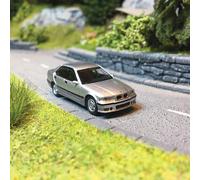 BMW M3 E36, 4p, Argent - MINICHAMPS 870 020302 - 1/87