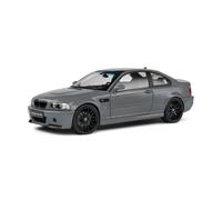 BMW M3 E46 Coupé Streetfighter 2000 Gris Modèle Réduit 1:18 Solido