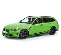 Solido BMW M3 (G81) Touring - Combi Sportif avec Toit Noir, détails contrastés, Jantes en Alliage léger, Voiture Miniature Diecast, Vert, 1:18