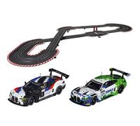 BMW M4 GT3 M Motorsport No.1 et BMW M4 GT3 Mahle No.64 avec Circuit Digital 124 CarreraMulticolore