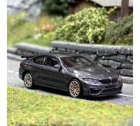 BMW M4 GTS 2016 Gris métallisé - MINICHAMPS 870 027107 - HO 1/87