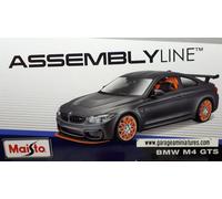 BMW M4 GTS KIT METAL MAISTO REF 39249 ECHELLE AU 1/24 EME MONTAGE FACILE