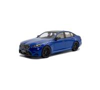 Solido Miniature diecast BMW G90 M5 Berline – Détails noirs, design – Marina Bay Bleu 1:43