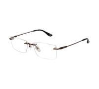 Bmw - Monture de Lunettes en Titane - Homme - Accessoires - Brun - Taille: ONE Size