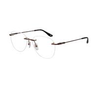 Bmw - Montures Optiques Homme Bronze Style Panto - Homme - Accessoires - Blanc - Taille: ONE Size