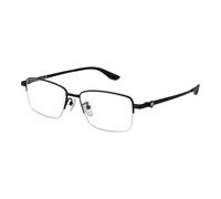 Bmw - Montures Optiques Rectangulaires Demi-Cer s en Titane Noir - Homme - Accessoires - Noir - Taille: ONE Size