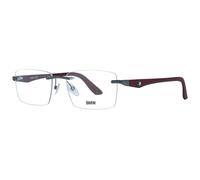 Bmw - Montures Optiques Rectangulaires Gunmetal - Homme - Accessoires - Brun - Taille: ONE Size