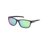 BMW Motorsport Homme BS0036 Lunettes de Soleil légères, Forme de lentille navigateur, Verres Miroir Verts, Gris, Grigio, Taglia Unica