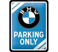 BMW Parking Only Petit Métal Signe 200mm x 150mm