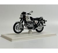 BMW R90/6 1974 Moto Blanche Échelle 1:18 Norev 182036