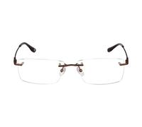 Bmw - Rectangle Optical Frame - Homme - Accessoires - Brun - Taille: ONE Size