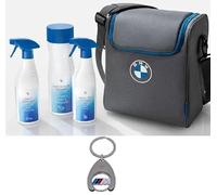 BMW Sac d'entretien édition estivale pour voiture avec nettoyant et sac + jeton de courses