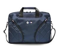BMW Sac en nylon avec poches et logo en métal 16" (bleu marine)