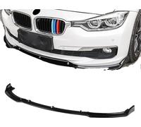 BMW Série 3 F30 F35 Spoiler de pare-chocs avant, finition noire brillante, facile à installer, protège le pare-chocs d'origine