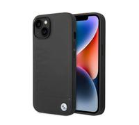 BMW Signature Logo Imprint MagSafe - Coque pour iPhone 14 Plus (Noir) - 3666339072193