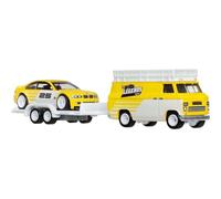 Hot Wheels - BMW Van avec remorque + M3 (Série 3, E36) 1992 jaune/blanc