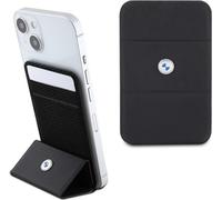 BMW Wallet Cardslot Stand MagSafe Signature Collection - Portefeuille magnétique avec fonction de support (noir)