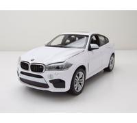 BMW X6M 2018 Blanc Voiture Miniature 1:24 Rastar Die-Cast Métal