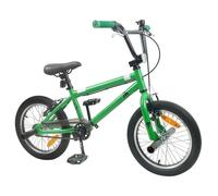 Bmx 20 pouces pour les plus de 9 ans - vidaXL - acier - vert - 139 x 67 x 91 cm - guidon et selle réglables 1318711