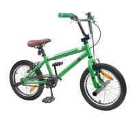 Bmx 20 pouces pour les plus de 9 ans - vidaXL - acier - vert - 139 x 67 x 91 cm - guidon et selle réglables 4006920