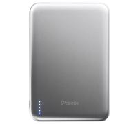 BMx Computers Batterie externe magnétique SolidSafe Air Titanium Qi2 5000 mAh Argent