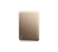 BMX Batterie externe magnétique SolidSafe Air Titanium Qi2 5000 mAh - Or