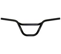 BMX guidon acier noir 650 mm (Cross Bar 250 mm), 22,2 mm