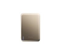 BMX Batterie externe magnétique SolidSafe Air Titanium Qi2 5000 mAh - Or