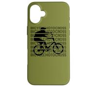 BMX Vélo Cycliste BMX Bicyclette Cyclisme BMX-Rampe BMX Coque pour iPhone 16 Plus