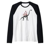 BMX Vélo Cycliste BMX Bicyclette Cyclisme Dinosaure Race BMX Manche Raglan