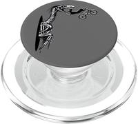 BMX Vélo Cycliste BMX Bicyclette Cyclisme Dinosaure Race BMX PopSockets PopGrip pour MagSafe