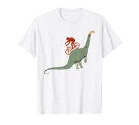 BMX Vélo Cycliste BMX Bicyclette Cyclisme Dinosaure Race BMX T-Shirt Graphique avec Valeur