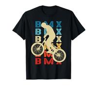 BMX Vélo Velo Cycliste Cyclisme Enfant garçon Retro T-Shirt