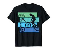 BMX Vélo Velo Cycliste Cyclisme Enfant garçon Retro T-Shirt